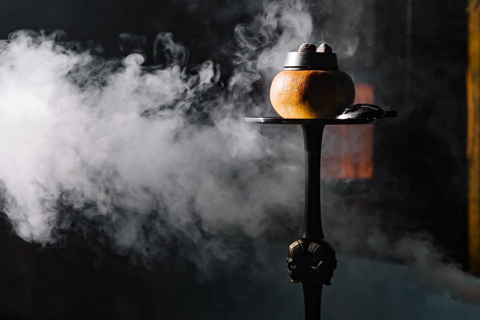 Smoke and hookah setup